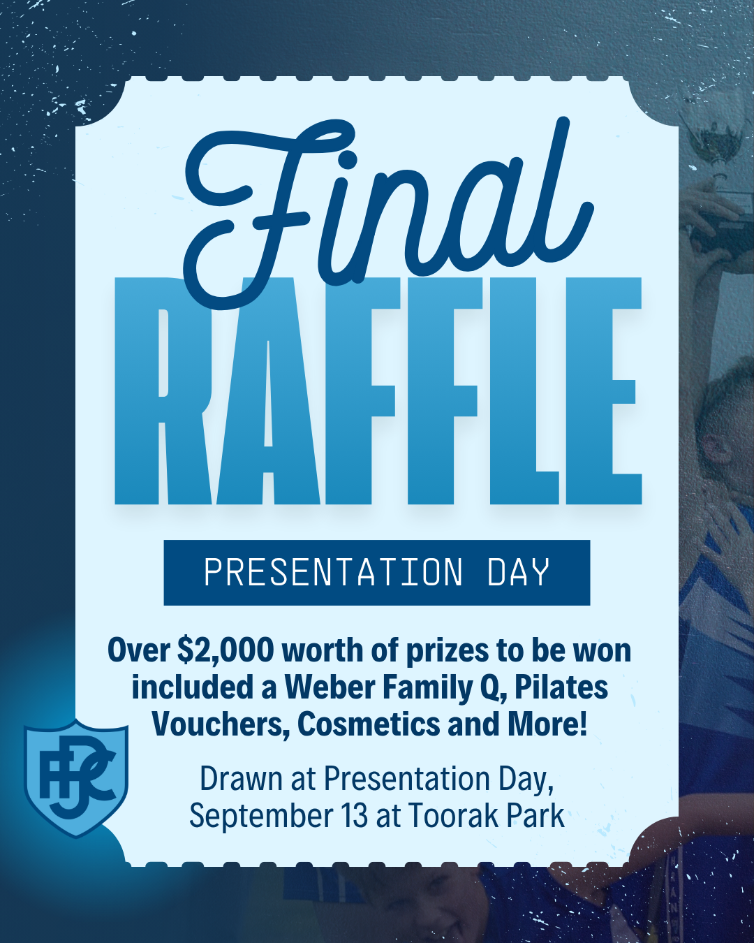 PJFC End of Season Raffle Tickets
